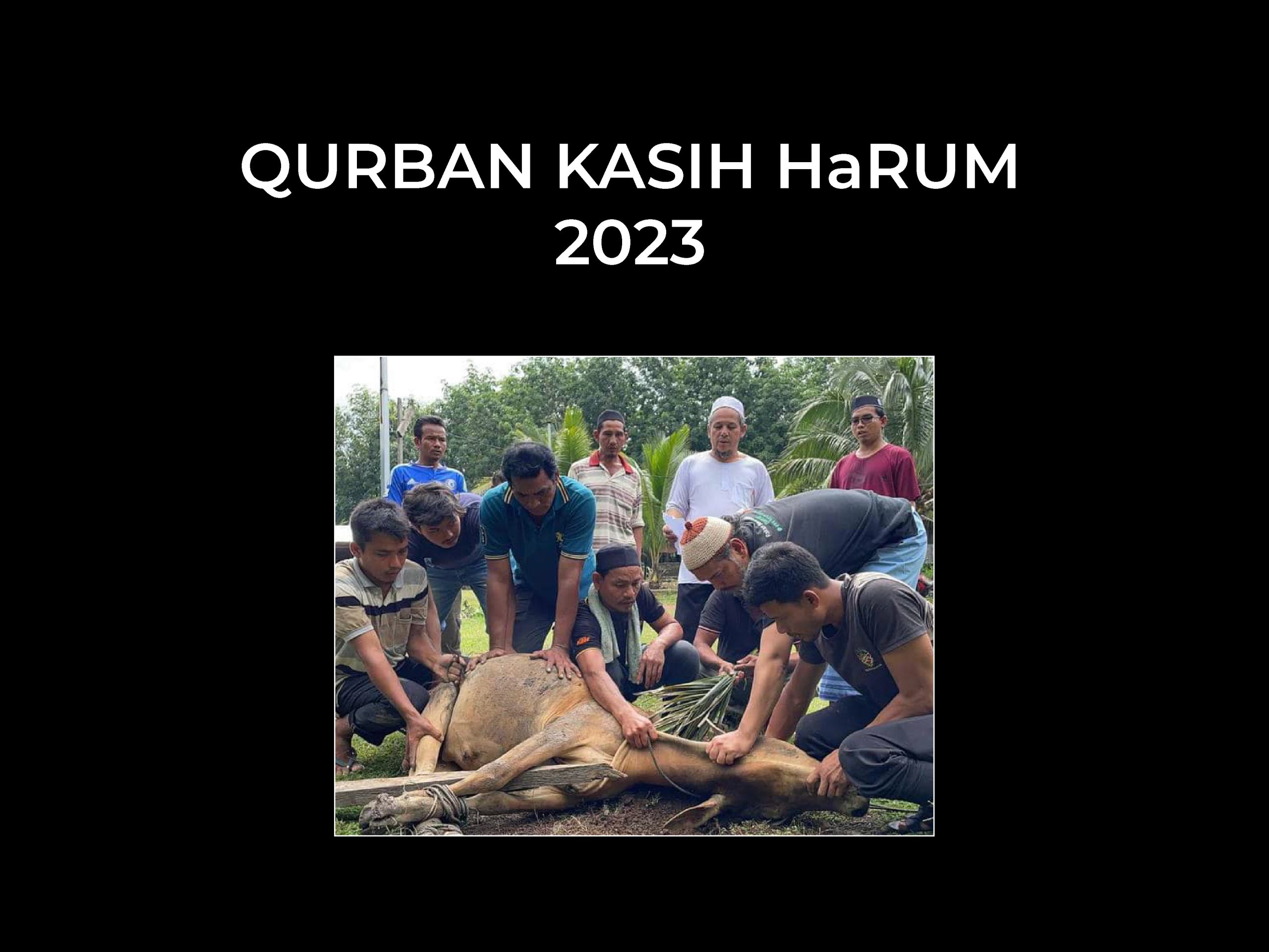 Laporan Qurban Kasih HaRUM 2023